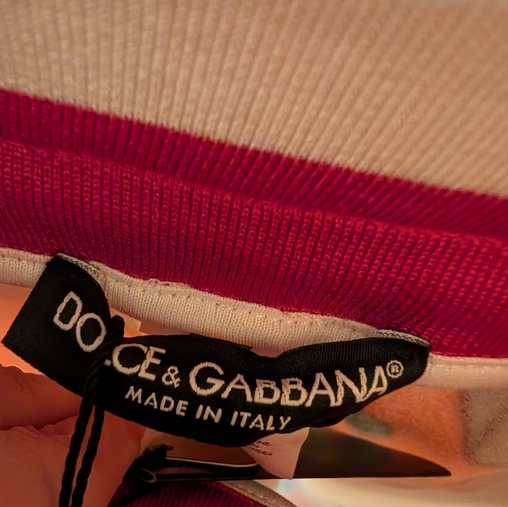 Dolce & Gabbana Super Heroine Tracksuit Pants Size 48 New with Tags - Picture 7 of 14